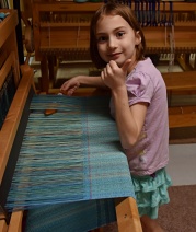 A turn at the loom