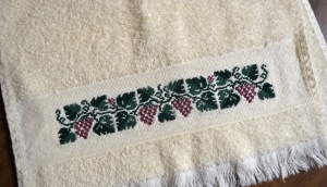 Cross Stitch Towel